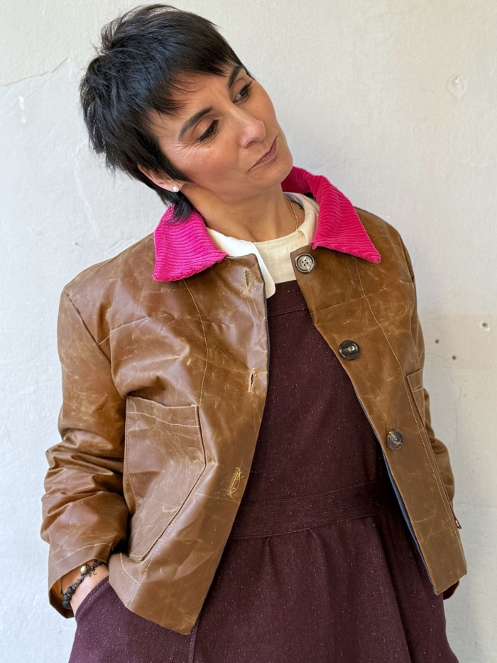 Giubbino Oilskin Gold - immagine 2