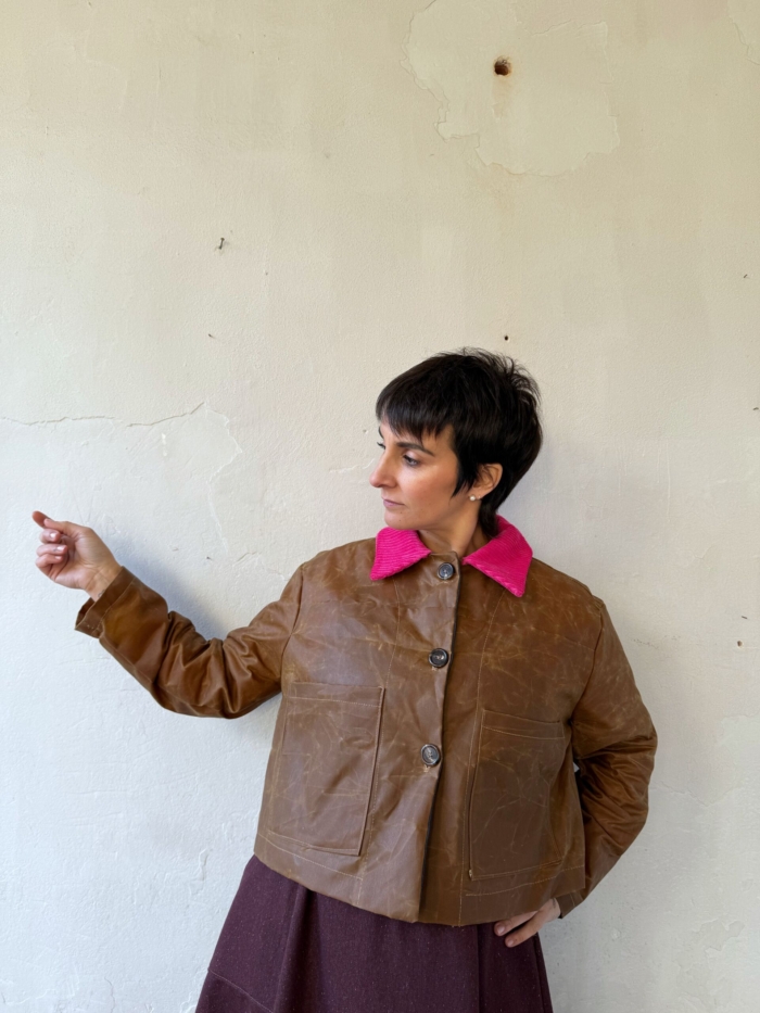 Giubbino Oilskin Gold - immagine 3